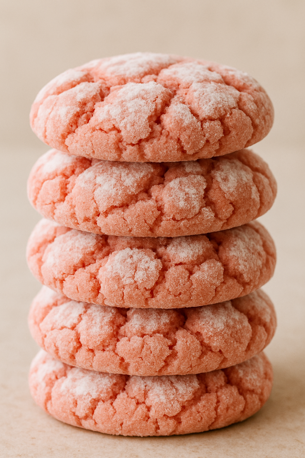 Cotton Candy Crackle Cookies
