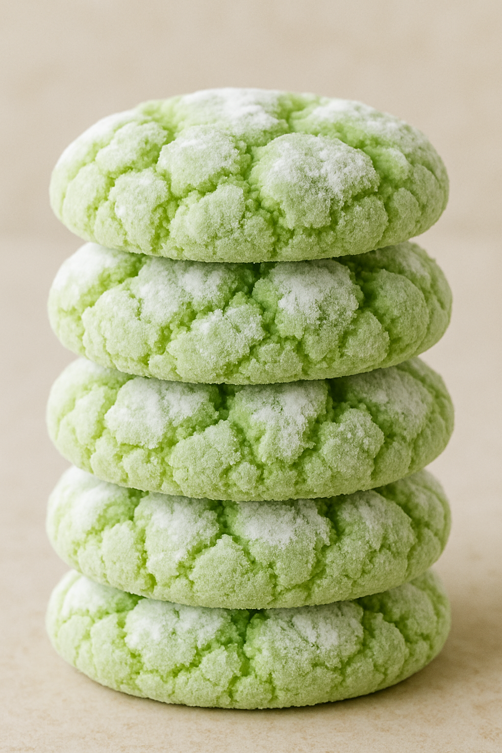 Key Lime Crackle Cookies
